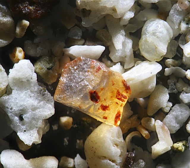 Микрофотография: Песок. Россыпи драгоценностей под ногами (+Видео)